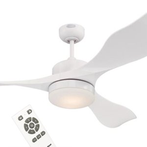 Stropní ventilátor s LED světlem, úsporným motorem a časovačem Westinghouse PIERRE 72253, Ø 132 cm