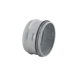 Kovová záslepka s těsnící gumou pro vzduchovody Ø 125 mm