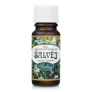 Éterický olej do aroma difuzérů Salus ŠALVĚJ (10 ml)