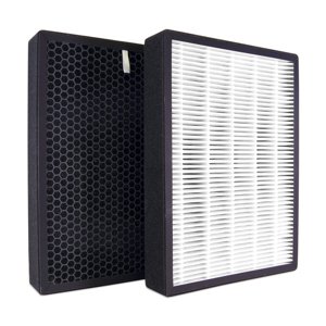 Náhradní kombinované filtry HEPA s uhlíkovým do čističky vzduchu Airbi SPACE, 2 ks