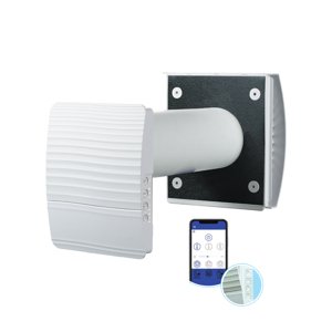 Pokojová rekuperační jednotka Dalap ZEPHIR PRO s podporou mobilní aplikace a účinností až 81 %