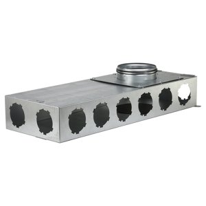 Kovový distribuční box pro propojení systému Flexitech Ø 90 mm s 10 vývody MADB 3160