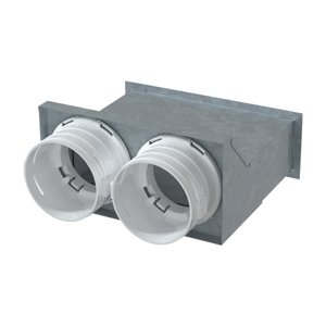 Kovový konektor do zdi pro potrubí Dalap Flexitech Ø 90 mm