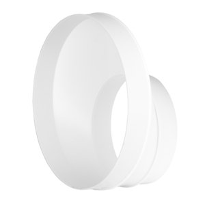 PVC redukce kulatá Ø 100 / 150 mm pro změnu průměru vzduchovodu