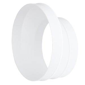 Plastová redukce vyosená Dalap 317 pro kulaté potrubí Ø 125 / 150 mm