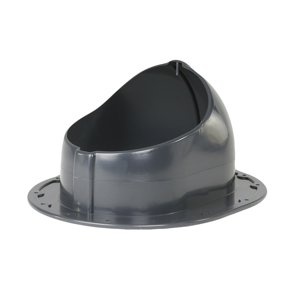 Plastová střešní průchodka Dalap STP pro rovné krytiny, šedá