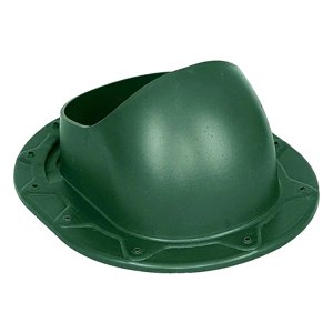 Plastová střešní průchodka Dalap STP pro rovné krytiny, zelená