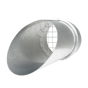 Kovový výfukový kus Dalap VFK s mřížkou, Ø 125 mm