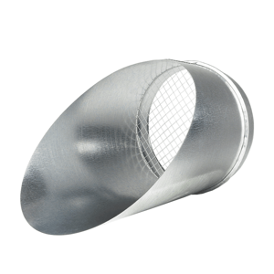 Kovový výfukový kus Dalap VFK s mřížkou, Ø 160 mm