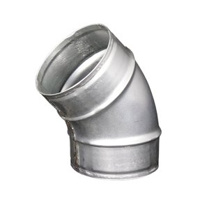 Kovové koleno kulaté 45°, Ø 80 mm