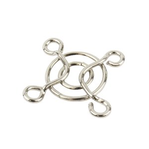 Kovová ochranná mřížka Dalap GMG 25x25 pro ventilátor Dalap SAF, stříbrná