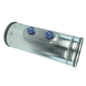 Revizní spojka Dalap RVAS 100 s dvířky a těsnící gumou, do spiro potrubí Ø 100 mm