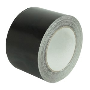 Hliníková lepicí páska Dalap TAD do 120 °C, 50 m, černá