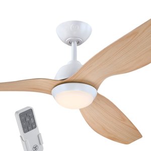 Stropní ventilátor Westinghouse MAGNOLIA 73161, 132 cm, s LED osvětlením a dálkovým ovládáním, bílý