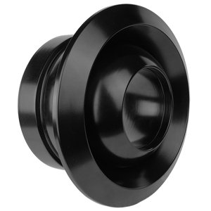 Černá nastavitelná vzduchotechnická dýza Dalap EYED 160, kovová, Ø 160 mm