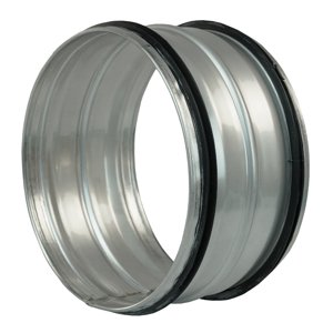 Nerezová spojka vnitřní Dalap PMI-O s těsnící gumou do potrubí, Ø  160 mm