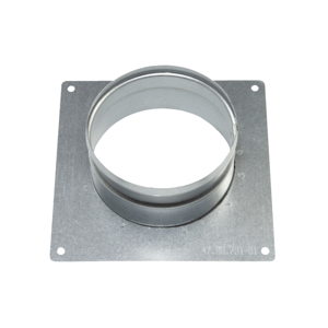 Kovová příruba s rámečkem Ø 125 mm