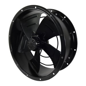 Potrubní ventilátor kovový s přírubou na 400V Ø 362 mm