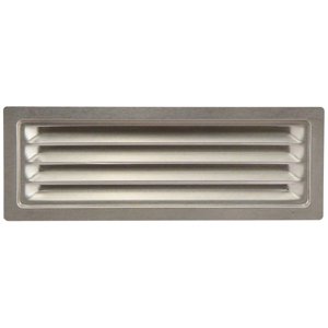 Nerez větrací mřížka hranatá 204x60 mm