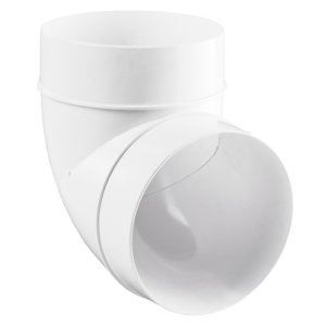 PVC koleno kulaté 90° pro odbočení potrubí Ø 100 mm