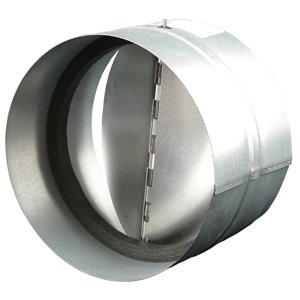 Zpětná klapka s izolací Ø 125 mm