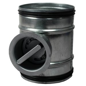 Zpětná klapka manuální s těsnící gumou Ø 250 mm