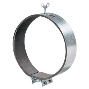 Upevňovací svorka s ochrannou gumou Ø 125 mm