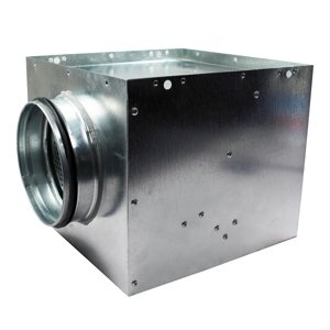 Plenum box pro vířivý anemostat Ø 200 mm / 372 x 372 mm